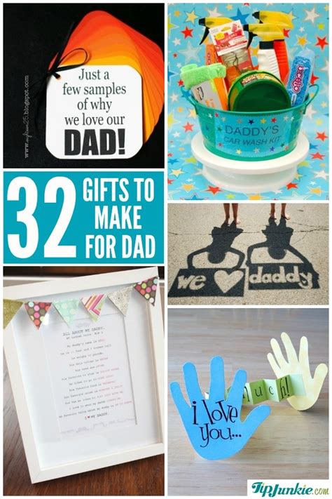 32 Best Homemade Fathers Day Ts Tip Junkie