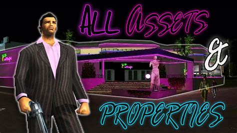 Gta Vice City Buying All Assets And Properties Pc Youtube