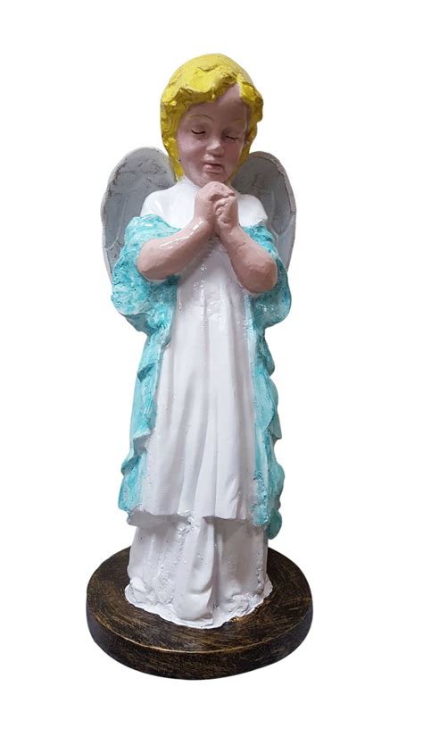 Little Angel Praying Aluminum Indooroutdoor Decor Aluminum Sculptures