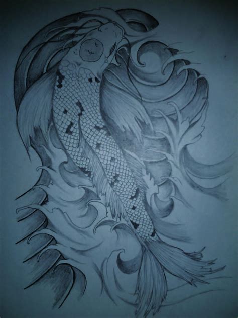 Koi Fish Tattoo Concept By Lesweetlou On Deviantart