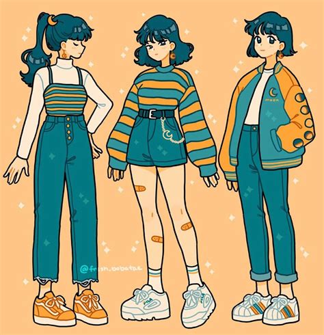 Freshbobatae Drawing Anime Clothes Cute Art Styles Fashion Design