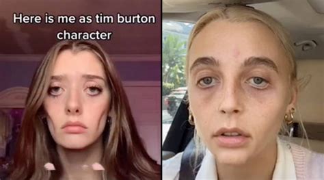 How to get the time warp scan effect on tiktok. Here's how to turn yourself into a Tim Burton character on ...