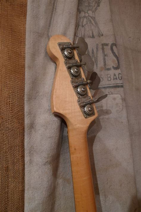 1977 Fender Mustang Bass Black Guitars Bass Southside Guitars