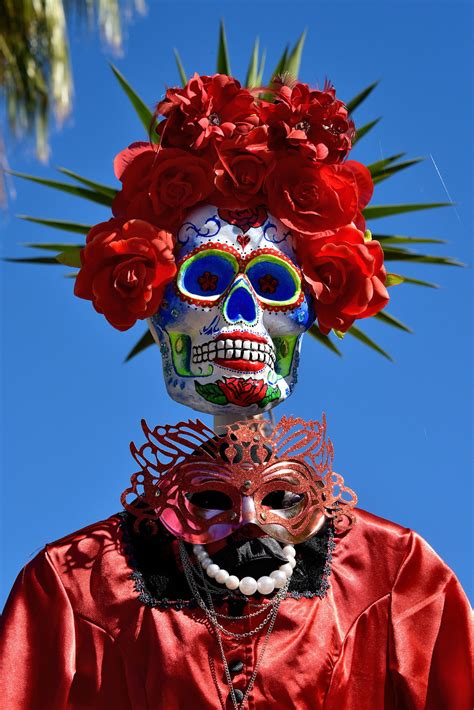 Catrina Day Of The Dead Skeleton In Old Town San Diego California
