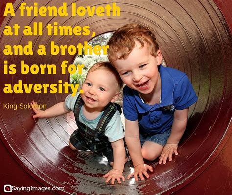 We Used To Say That We Were Brother And Sister - 22 Best Brother Quotes | SayingImages.com