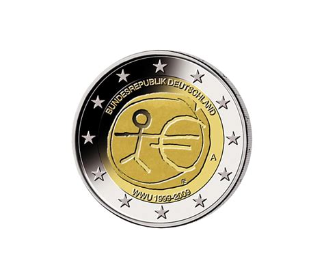 2 Euro Commémorative Allemagne 2009 Uem D 2009 À 2023