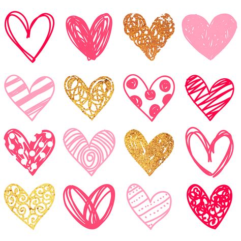 Free Doodle Heart Clip Art Free Pretty Things For You