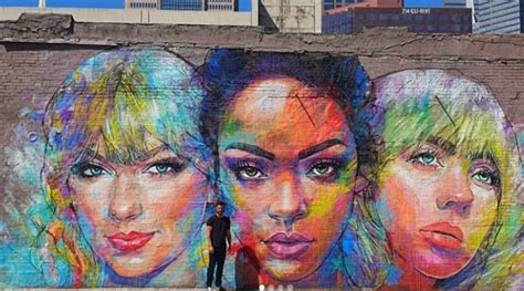 Deep Ellum Now Has A Giant Mural Of Rihanna Taylor Swift And Billie