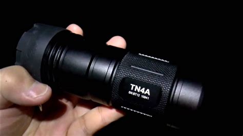 Thrunite Tn4a 4xaa 1150 Lumens Flashlight Field Test Review Youtube