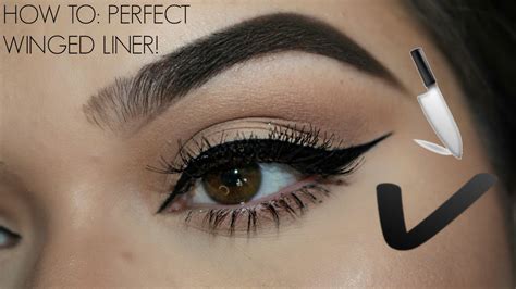 How To Perfect Winged Eyeliner ♡ Glam By Soph Youtube