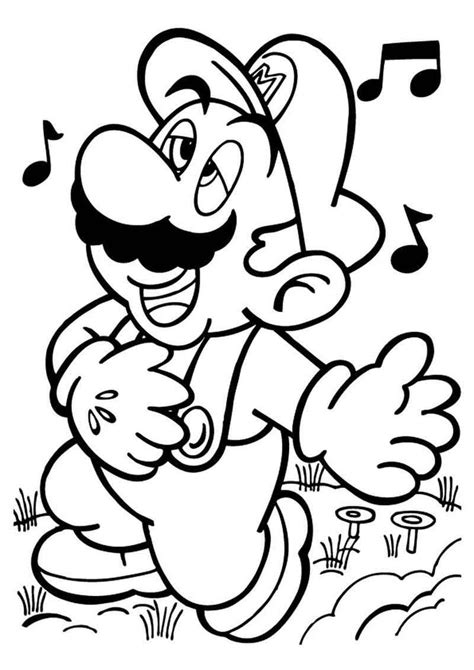 Mario first appeared as jumpman in the 1981 arcade game so, naturally kid's coloring pages based on the game and the character are among the most popular ones. Coloring Pages Mario Brothers | Mario coloring pages ...