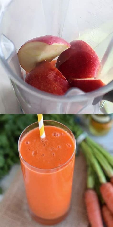 Carrot Apple And Turmeric Smoothie Seasonal Cravings Video