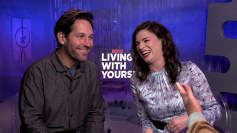 Living With Yourself Paul Rudd And Aisling Bea Interview Youtube