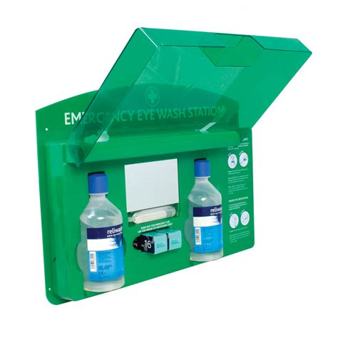When safety data sheets (sds) indicate the need for emergency eyewash, a primary station is required. Elite Eye Wash station