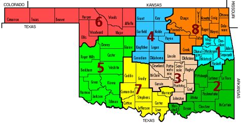 Oklahoma County Maps With Sections