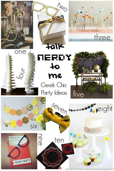 10 Geek Chic Party Ideas Revel And Glitter