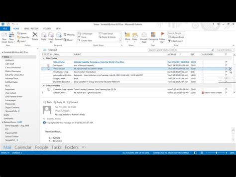 Work With And Manage Messages In Microsoft Outlook 2013 Webinar