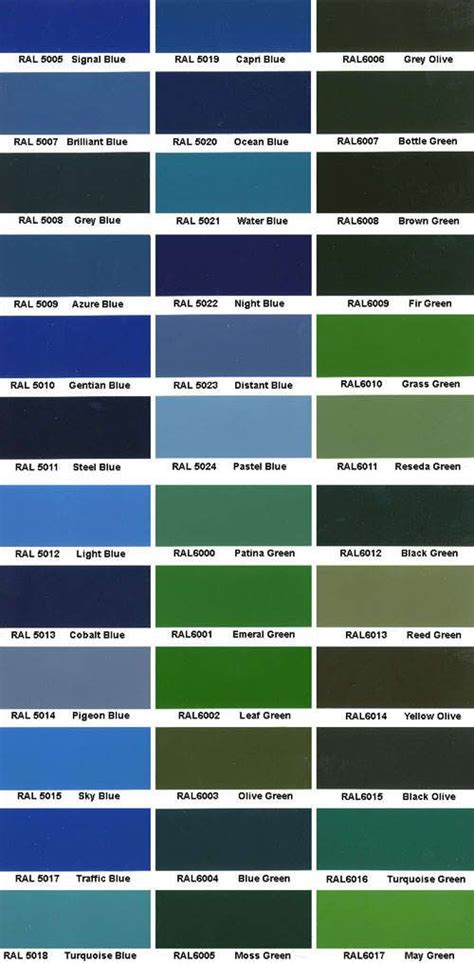 Ral Color Deck In 2022 Ral Color Chart Ral Colour Chart Paint Color
