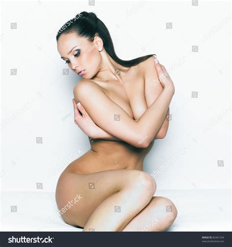 Fashion Photo Of Beautiful Nude Woman With Sexy Body