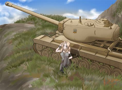 Kakeimoto Kay Girls Und Panzer Girls Und Panzer Bad Id Bad Pixiv