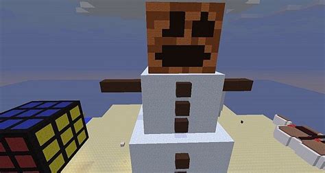 Snow Golem With Schematic Minecraft Project