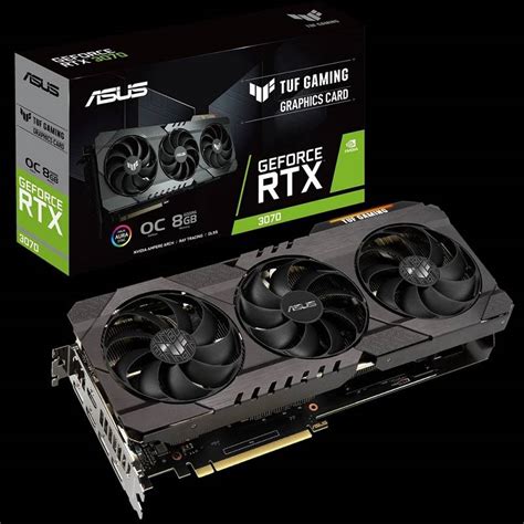 A fresh design and more metal. ASUS TUF Gaming GeForce RTX 3070 OC Specifications - UnbxTech