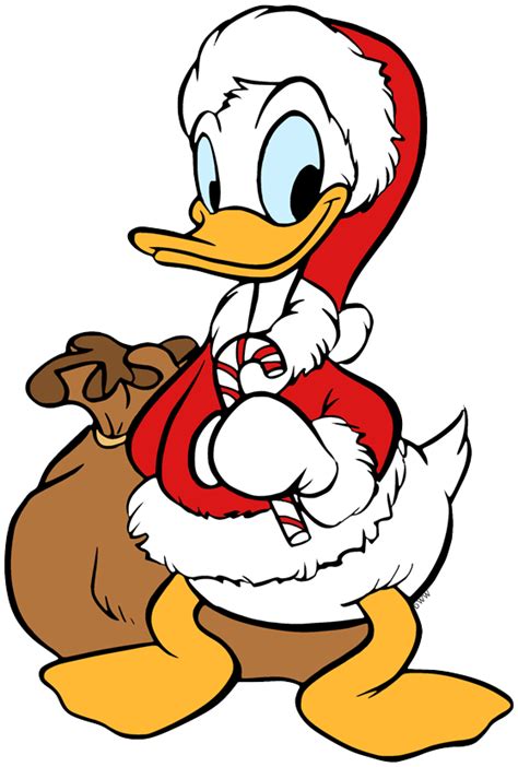 Daisy Duck Christmas Clipart