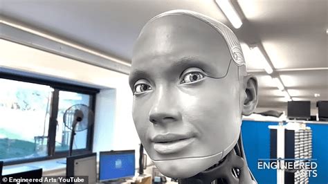 Watch Ameca A Realistic Humanoid Robot Assure Everyone T