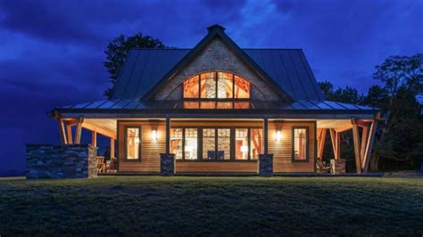 Award Winning Timber Frame Vermont Farmhouse 12 Hq Pictures Top