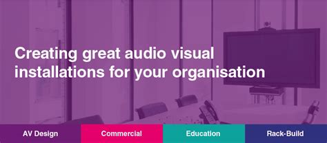 Top Tips From Catonlloyd For Creating A Great Audio Visual Installation