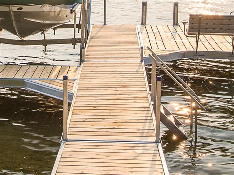 Dock Steps With Handrail Shoremaster