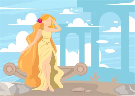 Greek Goddess Aphrodite 168146 Vector Art At Vecteezy