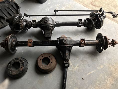 Land Rover Series 22a Front And Rear Axles Land Rover Forums Land