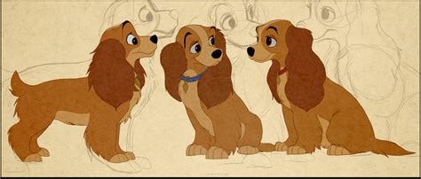 Lady And The Tramp Lady And Tramp Fan Art 35816713 Fanpop