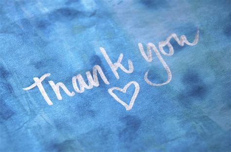 Students Express Appreciation Through Big Blue Thank You