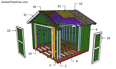 Check spelling or type a new query. 12x12 Shed Plans - Gable Shed | Free Garden Plans - How to ...