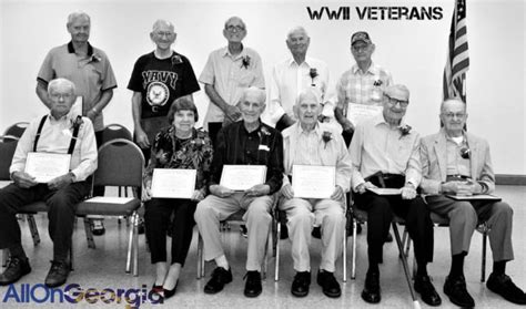 Wwii Veterans D Day Reunion Allongeorgia