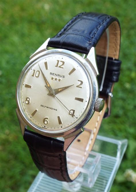 Antiques Atlas - Gents 1950s Benrus Automatic Wrist Watch