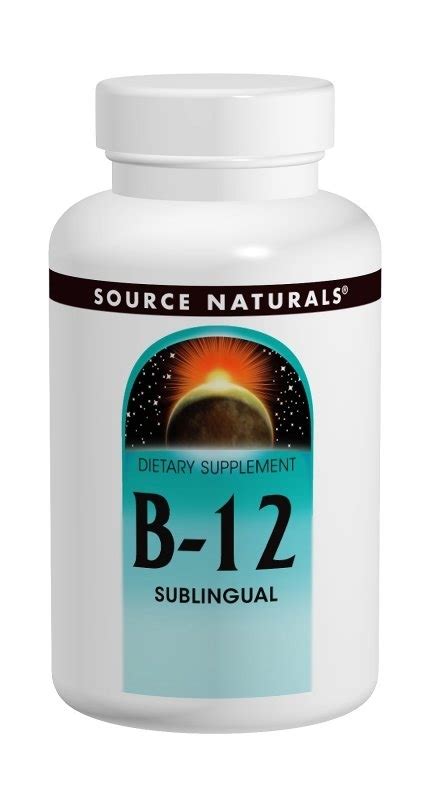 Vitaminstorenl Vitamine B12 Zuigtabletten Source Naturals