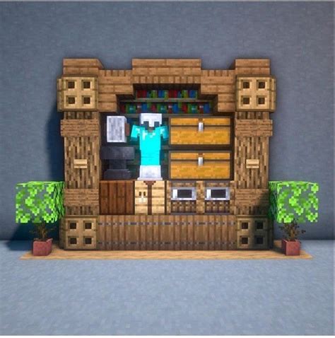 Minecraft Wall Shelves Minecraft Wall Minecraft Designs Minecraft