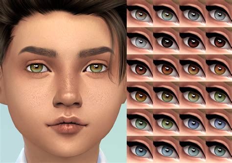 Default Replacement Eyes Sims 4