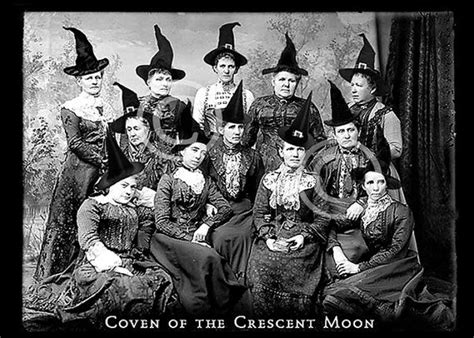 Halloween Witch Witches Vintage Photograph Black And White