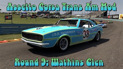 Assetto Corsa Trans Am 1970 Season Round 9 Watkins Glen YouTube