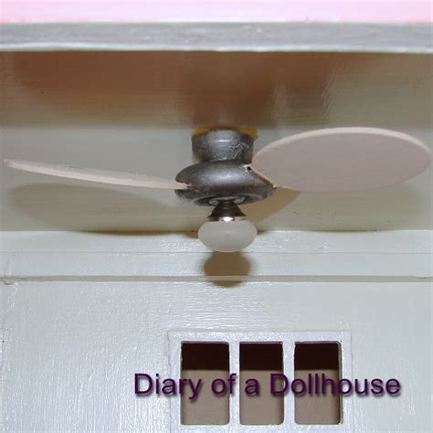 By now you already know that, whatever you are looking for, you're sure to find think how jealous you're friends will be when you tell them you got your ceiling lights to dolls house on aliexpress. How I Made A Dollhouse Ceiling Fan | Diary of a Dollhouse