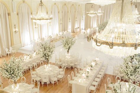 Luxury White Wedding Concept Completed With Awful Decoration Fashion