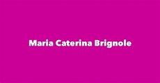 Maria Caterina Brignole - Spouse, Children, Birthday & More