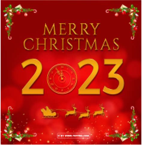 Free Download Hd Png Happy Merry Christmas 2023 Card Png Toppng