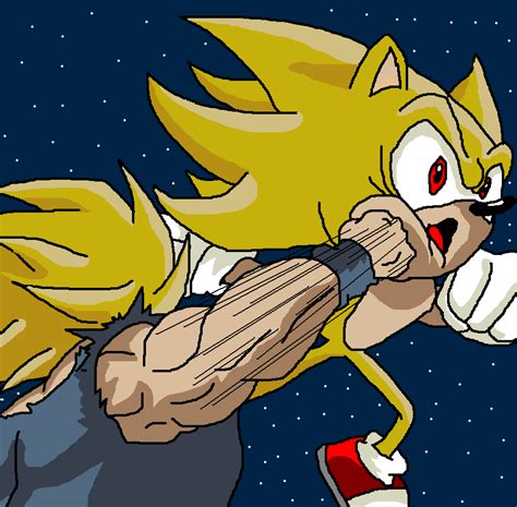 Super Saiyan Goku Vs Super Sonic Sonic The Hedgehog Photo 36276394