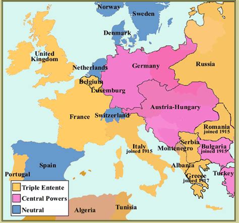 Europe In 1914