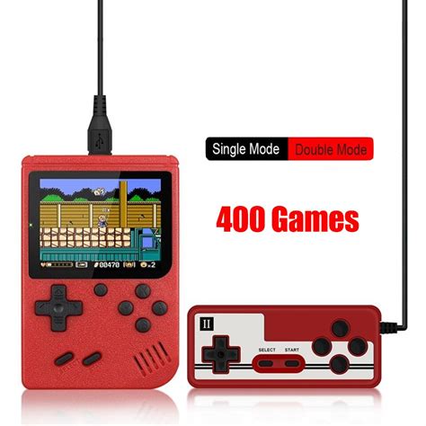 400 In 1 Video Game Console Retro Portable Mini Handheld Game Player 3